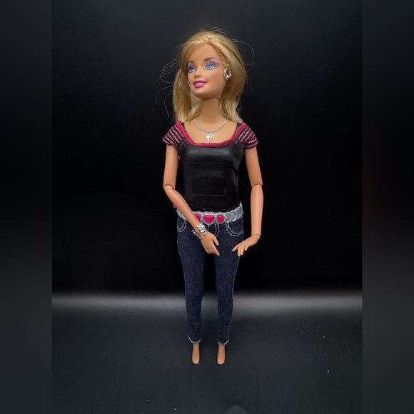 Photo Fashion Digital Camera Barbie Doll Mattel 2012 Toy - Works/Tested Blonde - Picture 1 of 3